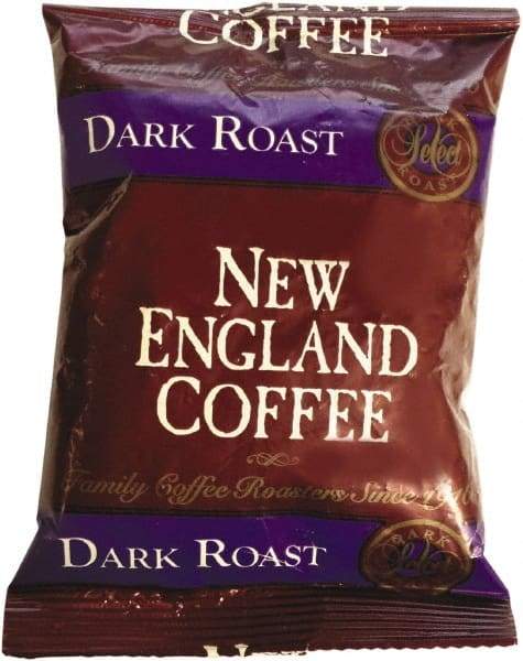 New England Coffee - Coffee Portion Packs, French Roast, 2.5 oz Pack, 24/Box - Caliber Tooling