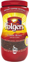 Folgers - Instant Coffee Crystals, Classic Roast, 16 oz Jar - Caliber Tooling