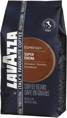 Lavazza - Super Crema Whole Bean Espresso Coffee, 2.2 Lb Bag, Vacuum-Packed - Caliber Tooling