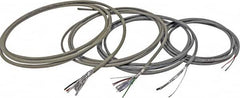 Value Collection - 18 AWG, 2 Wire, 100' OAL Shielded Automation & Communication Cable - PVC Insulation, Tinned Copper Conductor, 300 Volts, 0.215" OD - Caliber Tooling