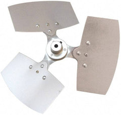 Maxess Climate Control Technologies - 12mm Bore Diam, Commercial Fan Blade - 165mm Wide, Clockwise Rotation, 3 Blades - Caliber Tooling