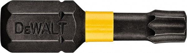 DeWALT - T7 Torx Bit - 1/4" Hex Drive, 1" OAL - Caliber Tooling