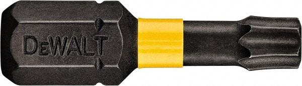 DeWALT - T6 Torx Bit - 1/4" Hex Drive, 1" OAL - Caliber Tooling