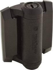 D&D Technologies - 3-3/4" Long x 3" Wide x 0.36" Thick, Gate Hinge - Polymer, Black Finish - Caliber Tooling