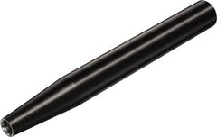 Sandvik Coromant - CoroMill 316 32mm Straight Shank Milling Tip Insert Holder & Shank - 250mm Projection, 0.4567" Neck Diam, 11.6mm Nose Diam, 250mm OAL, Steel Exx-Axx-CS Tool Holder - Caliber Tooling