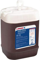 Lenox - CF 100, 5 Gal Pail Cutting & Sawing Fluid - Water Soluble, For Grinding, Milling, Tapping, Turning, Drilling - Caliber Tooling