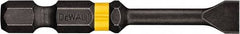 DeWALT - 7/32" Slotted Screwdriver Bit - 1/4" Hex Drive, 2" OAL - Caliber Tooling