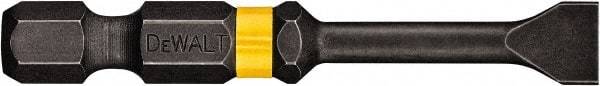 DeWALT - 5/16" Slotted Screwdriver Bit - 1/4" Hex Drive, 2" OAL - Caliber Tooling