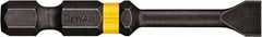 DeWALT - 9/32" Slotted Screwdriver Bit - 1/4" Hex Drive, 2" OAL - Caliber Tooling