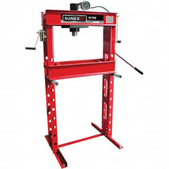 Sunex Tools - 30 Ton Manual Shop Press - 9-1/2 Inch Stroke - Caliber Tooling