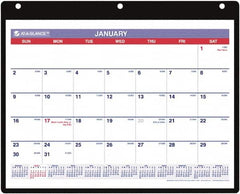 AT-A-GLANCE - 12 Sheet, 11 x 8-1/4", Wall Calendar - Caliber Tooling