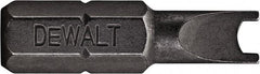 DeWALT - #4 Spanner - 1/4" Hex Drive, 1" OAL - Caliber Tooling