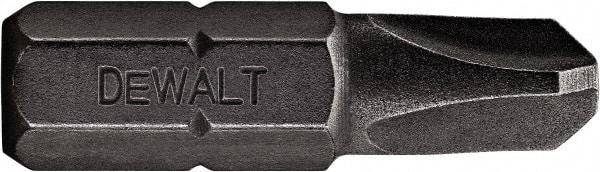 DeWALT - #4 Tri-Wing Bit - 1/4" Hex Drive, 1" OAL - Caliber Tooling