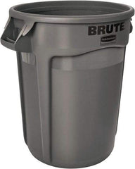 Rubbermaid - 20 Gal Gray Round Trash Can - Polyethylene, 22.91" High - Caliber Tooling