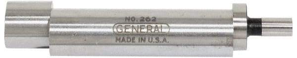 General - 0.2 and 0.5" Head Diam, 1/2" Shank, Double End, Mechanical Edge Finder - Accurate to 0.0005", Conical Contact - Caliber Tooling