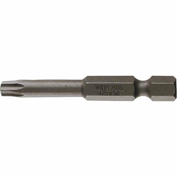 Wiha - T20 Power Bit - 1/4" Drive, 2" OAL - Caliber Tooling