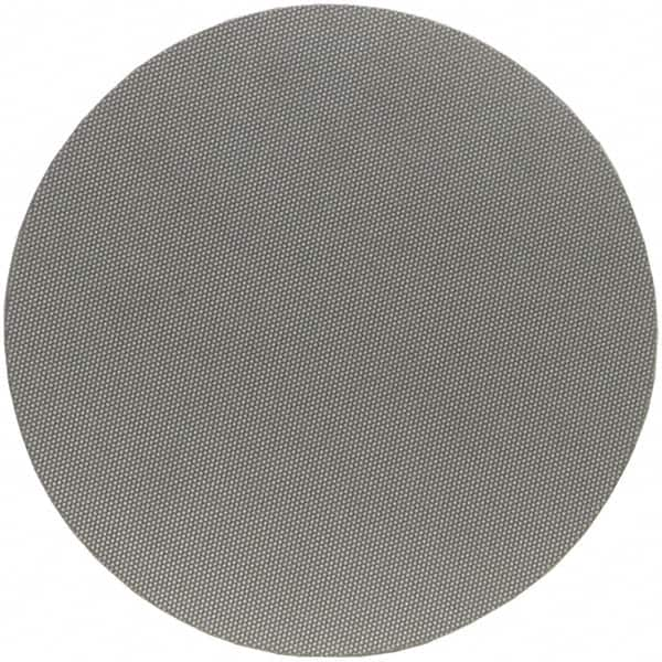 Norton - 8" Diam, 400 Grit Diamond Adhesive PSA Disc - Super Fine Grade, Yellow, Cloth Backing, Flexible - Caliber Tooling