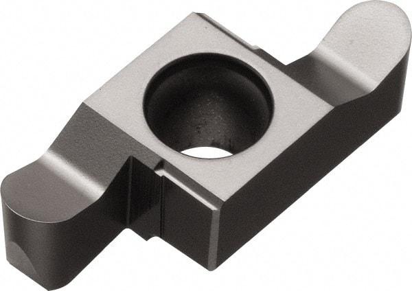 Kyocera - 200GE C Grade PR1225, 2mm Cutting Width Carbide Grooving Insert - 2.5mm Max Depth of Cut, Right Hand, 1mm Corner Radius, Megacoat Finish - Caliber Tooling