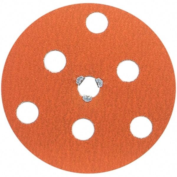 Norton - 7" Diam 36 Grit Fiber Disc - Very Coarse Grade, Ceramic Alumina - Caliber Tooling