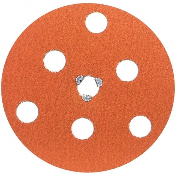 Norton - 7" Diam 24 Grit Fiber Disc - Very Coarse Grade, Ceramic Alumina - Caliber Tooling