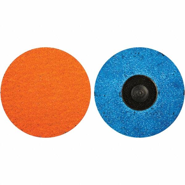 Norton - 3" Diam 1/4" Hole 36 Grit Fiber Disc - Very Coarse Grade, Ceramic Alumina - Caliber Tooling