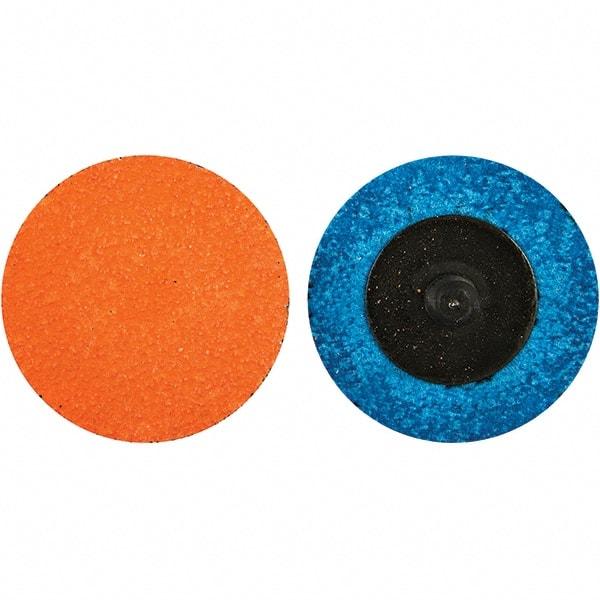 Norton - 2" Diam 1/4" Hole 60 Grit Fiber Disc - Coarse Grade, Ceramic Alumina - Caliber Tooling