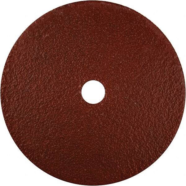 Norton - 7" Diam 7/8" Hole 80 Grit Fiber Disc - Medium Grade, Aluminum Oxide - Caliber Tooling