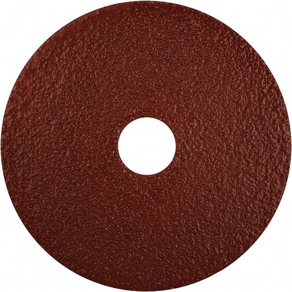 Norton - 5" Diam 7/8" Hole 60 Grit Fiber Disc - Medium Grade, Aluminum Oxide - Caliber Tooling