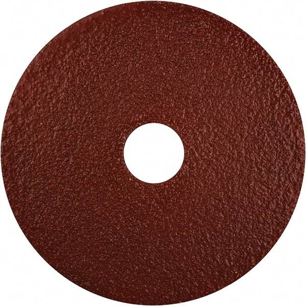 Norton - 5" Diam 7/8" Hole 36 Grit Fiber Disc - Very Coarse Grade, Aluminum Oxide - Caliber Tooling