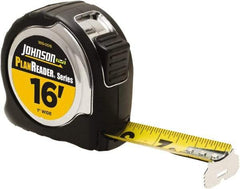 Johnson Level & Tool - 16' x 1" Tape Measure - 1/16" Graduation, Inch Graduation Style - Caliber Tooling