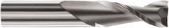 SGS - 5/8" Cutting Diam x 2" Length of Cut, 2 Flute, Upcut Spiral Router Bit - Uncoated, Right Hand Cut, Solid Carbide, 4-1/2" OAL x 5/8" Shank Diam, Square End - Caliber Tooling