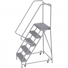 TRI-ARC - Rolling & Wall Mounted Ladders & Platforms Type: Rolling Warehouse Ladder Style: Rolling Safety Ladder - Caliber Tooling