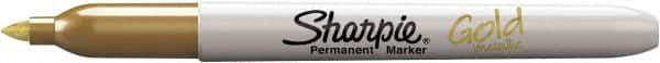 Sharpie - Metallic Gold Permanent Marker - Fine Tip, AP Nontoxic Ink - Caliber Tooling