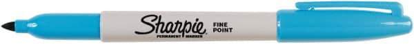 Sharpie - Turquoise Permanent Marker - Fine Tip, AP Nontoxic Ink - Caliber Tooling