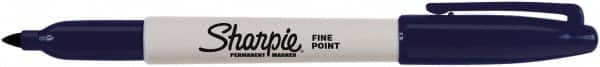 Sharpie - Navy Permanent Marker - Fine Tip, AP Nontoxic Ink - Caliber Tooling