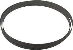 Lenox - 14 to 18 TPI, 5' 4-1/2" Long x 1/2" Wide x 0.025" Thick, Welded Band Saw Blade - Bi-Metal, Toothed Edge, Flexible Back, Contour Cutting - Caliber Tooling