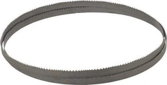 Lenox - 6 to 10 TPI, 7' 9-1/2" Long x 1/2" Wide x 0.025" Thick, Welded Band Saw Blade - Bi-Metal, Toothed Edge, Modified Raker Tooth Set, Flexible Back, Contour Cutting - Caliber Tooling