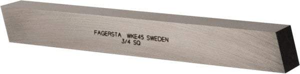 Seco - WKE45 Cobalt Square Tool Bit Blank - 3/4" Wide x 3/4" High x 6" OAL - Exact Industrial Supply