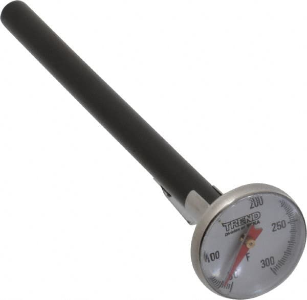 Wika - 60 to 300°F, Bimetal Pocket Thermometer - Stainless Steel - Caliber Tooling