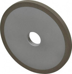 Norton - 4" Diam x 3/4" Hole x 1/4" Thick, 150 Grit Surface Grinding Wheel - Diamond, Type 1A1, Very Fine Grade, Resinoid Bond - Caliber Tooling