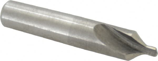 Link Industries - #12 Plain Cut 82° Incl Angle High Speed Steel Combo Drill & Countersink - Caliber Tooling