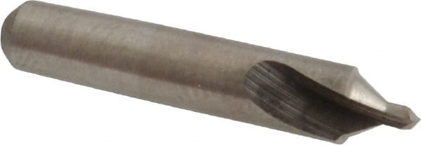 Link Industries - #12 Plain Cut 60° Incl Angle High Speed Steel Combo Drill & Countersink - Caliber Tooling