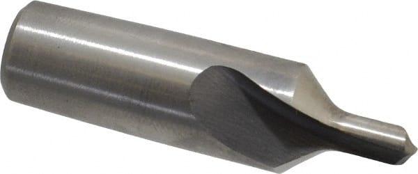 Link Industries - #8 Plain Cut 82° Incl Angle High Speed Steel Combo Drill & Countersink - Caliber Tooling