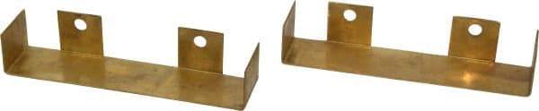 Value Collection - 4, 5 & 6" Jaw Width, Brass, Vise Jaw Cap - Compatible with 4, 5 & 6" Vises - Caliber Tooling