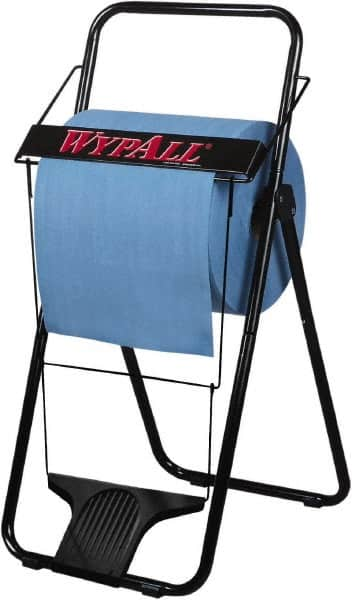 WypAll - Black Hands Free Wipe Dispenser - 33" High x 16-3/4" Wide 18-1/2" Deep - Caliber Tooling