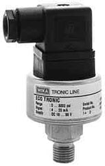 Wika - 2,900 Max psi, Eco-tronic Pressure Transmitters & Transducers - 1/4" Thread - Caliber Tooling