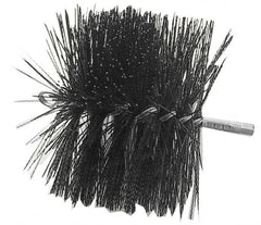 Schaefer Brush - Duct Brushes Shape: Round Brush Length: 6 (Inch) - Caliber Tooling