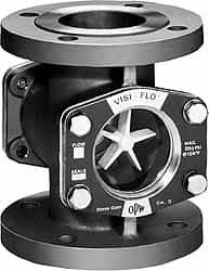 OPW Engineered Systems - 3 Inch, Carbon Steel, Visi-Flo Sight Flow Indicator - 150 Max psi, 8 Inch Overall Length - Caliber Tooling