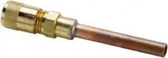 Parker - 500 Max psi, 3/16 Tube Outside Diameter, Extended Copper Tube Access Valve - Caliber Tooling