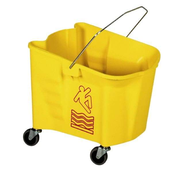 Continental - 26 Qt Plastic Bucket - Yellow - Caliber Tooling